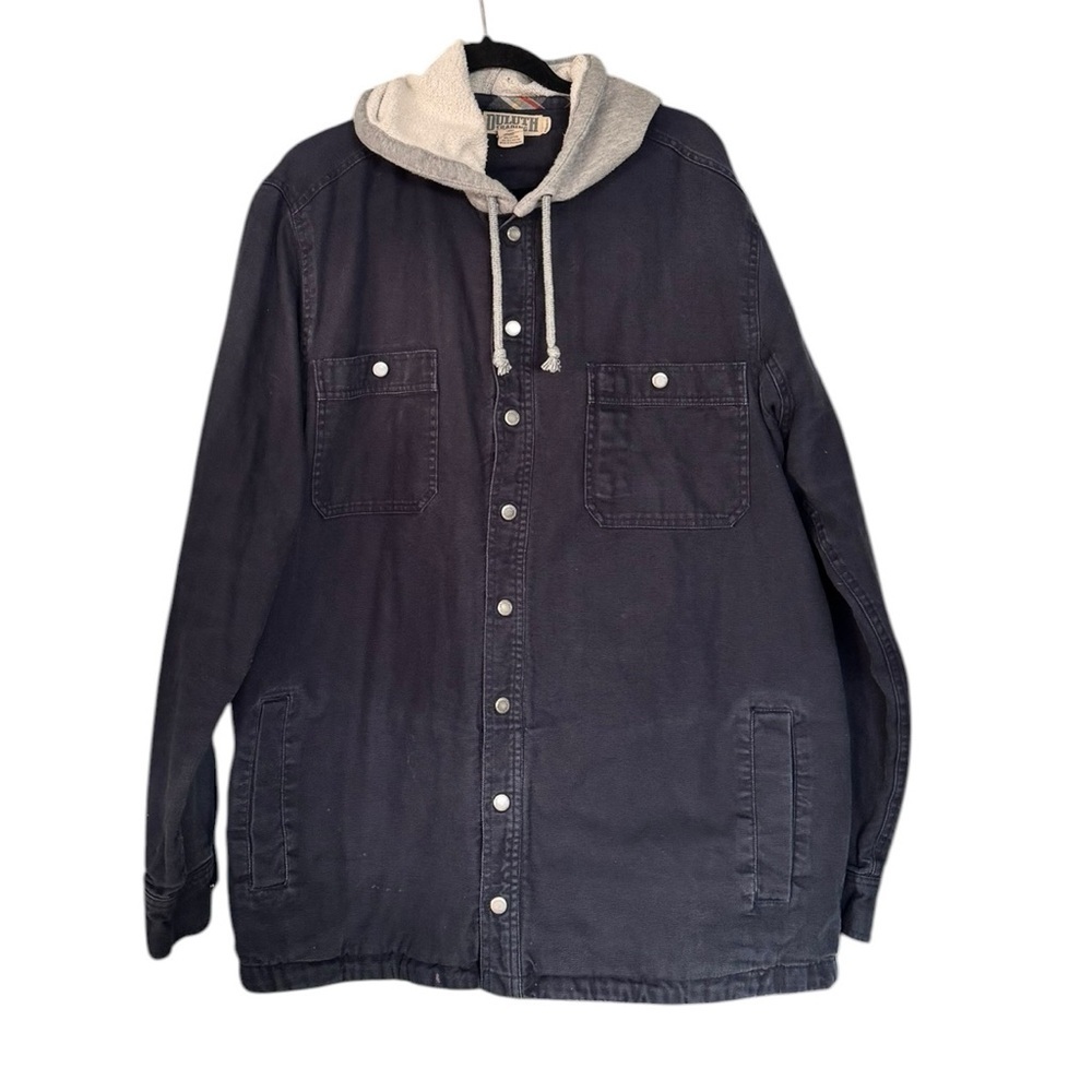 Duluth Workwear Jacket XL Tall Hooded Canvas Chore Coat Gorpcore Streetwear